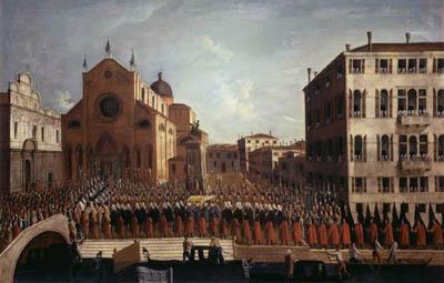 Gabriel Bella I funerali del doge nella oil painting picture